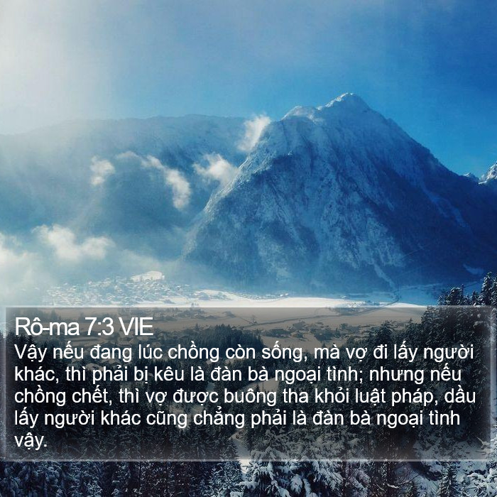 Rô-ma 7:3 VIE Bible Study