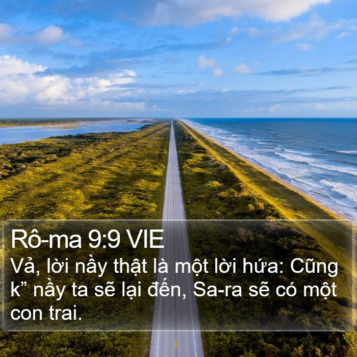 Rô-ma 9:9 VIE Bible Study