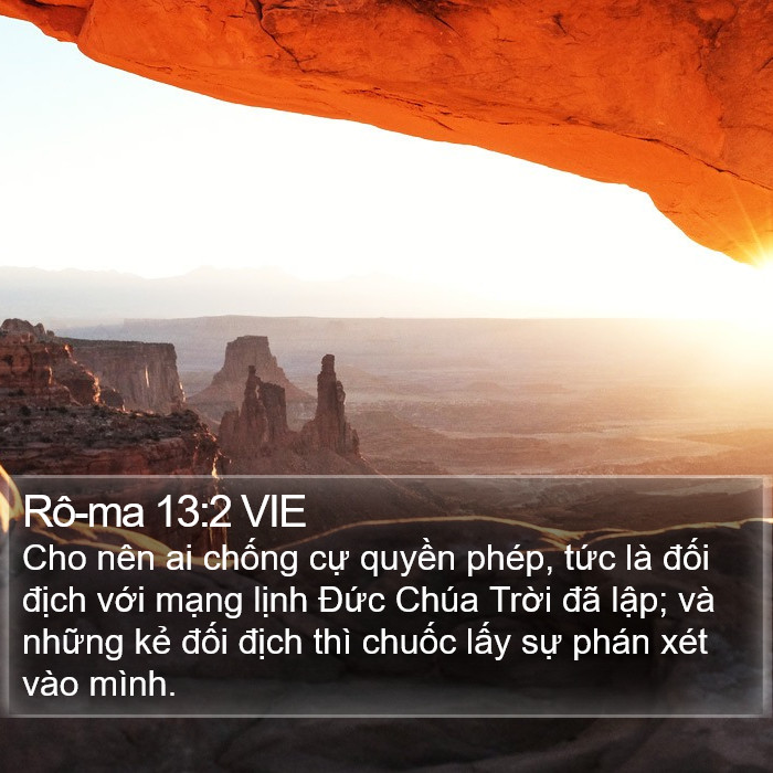 Rô-ma 13:2 VIE Bible Study