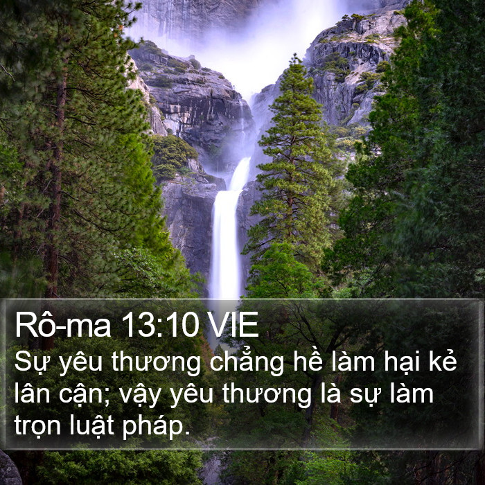 Rô-ma 13:10 VIE Bible Study