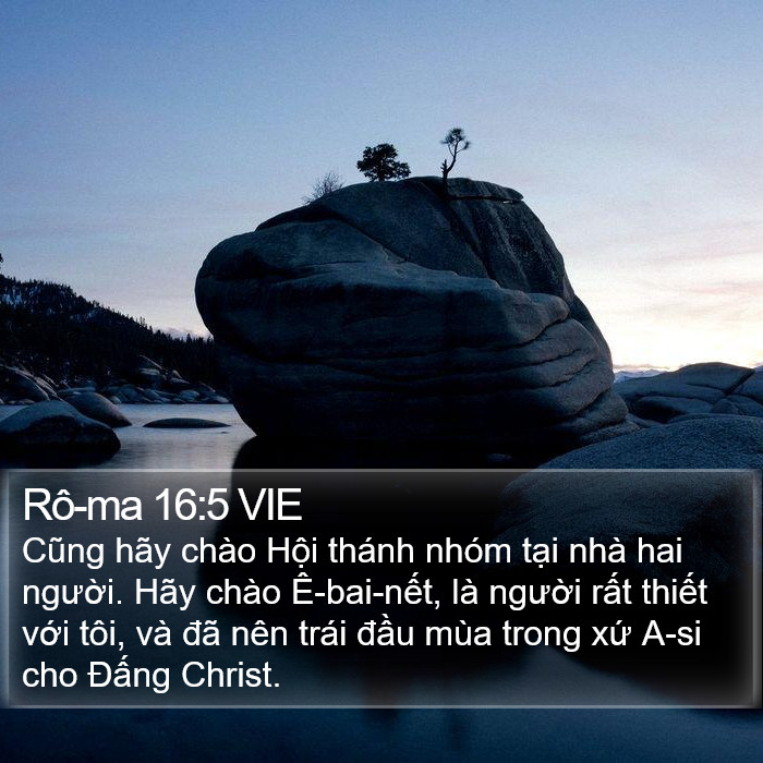 Rô-ma 16:5 VIE Bible Study