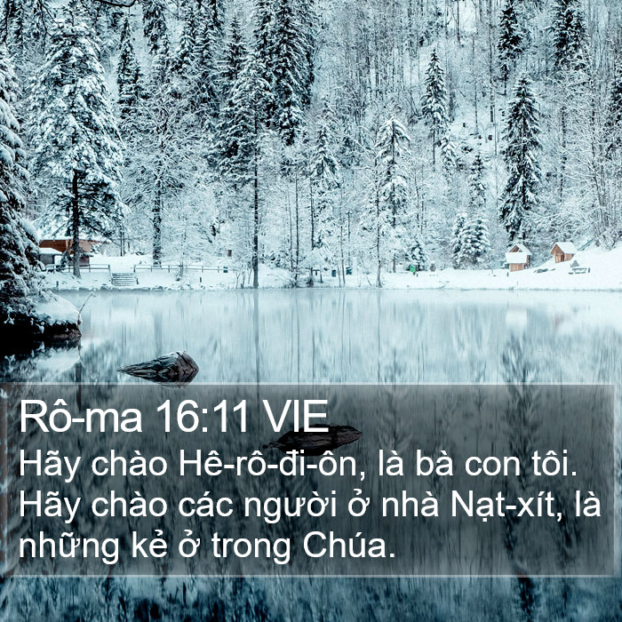 Rô-ma 16:11 VIE Bible Study