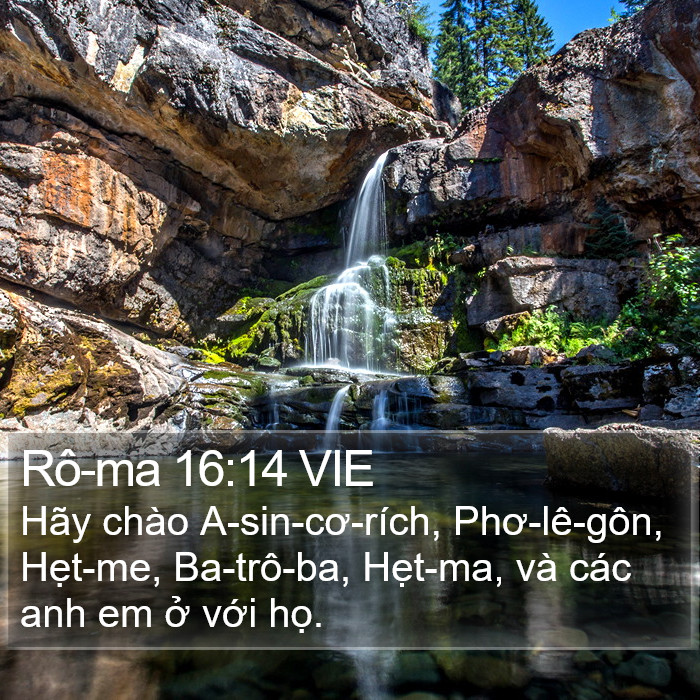 Rô-ma 16:14 VIE Bible Study