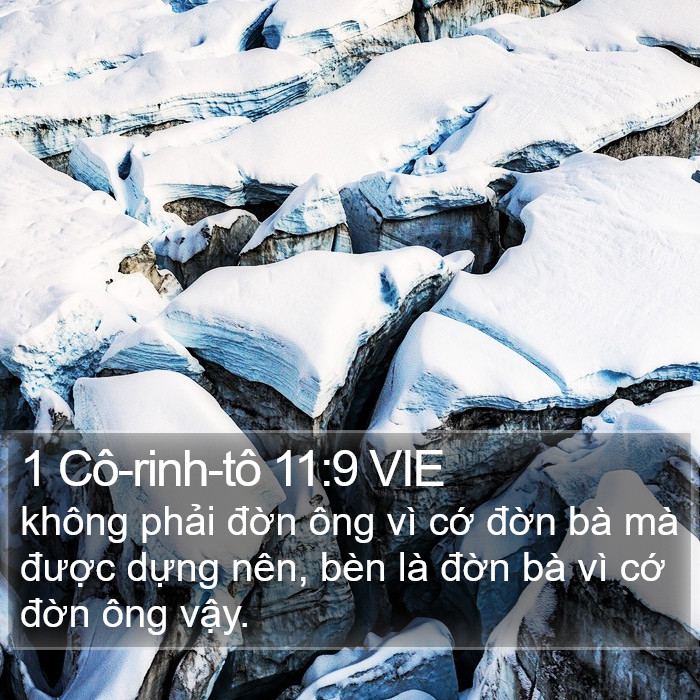 1 Cô-rinh-tô 11:9 VIE Bible Study