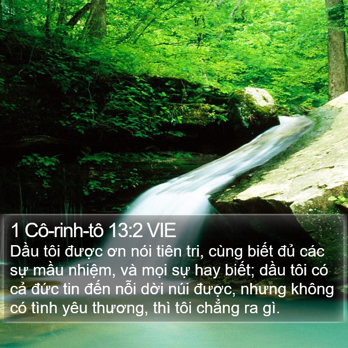 1 Cô-rinh-tô 13:2 VIE Bible Study