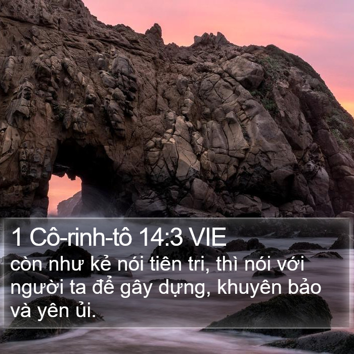 1 Cô-rinh-tô 14:3 VIE Bible Study