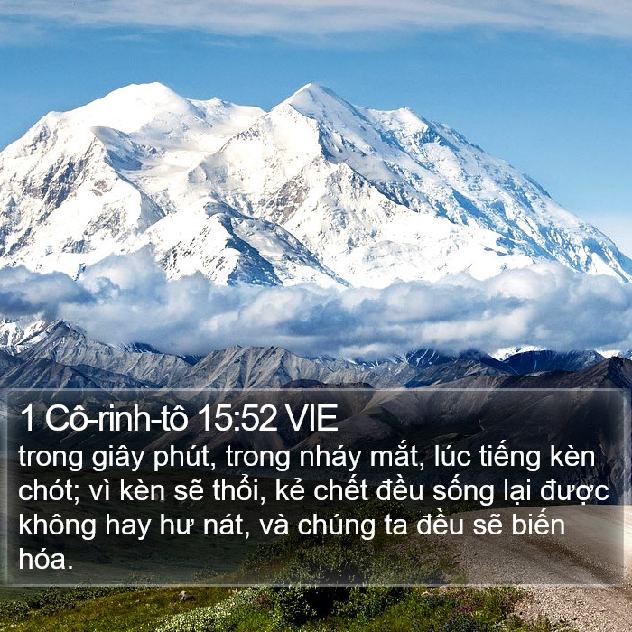 1 Cô-rinh-tô 15:52 VIE Bible Study