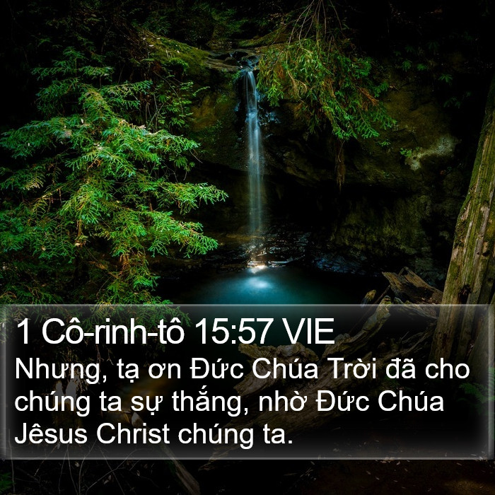 1 Cô-rinh-tô 15:57 VIE Bible Study