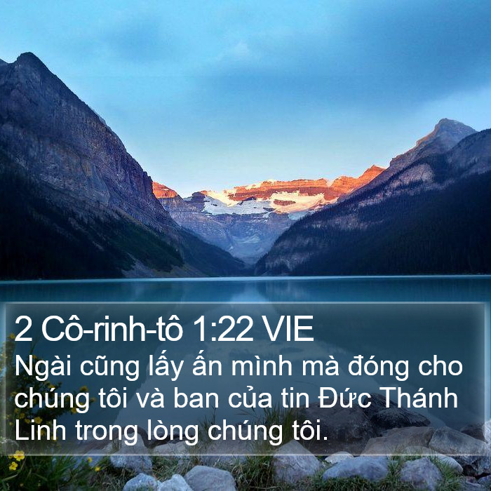 2 Cô-rinh-tô 1:22 VIE Bible Study