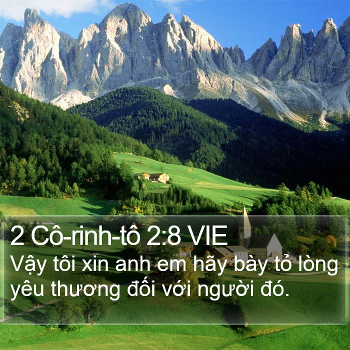 2 Cô-rinh-tô 2:8 VIE Bible Study