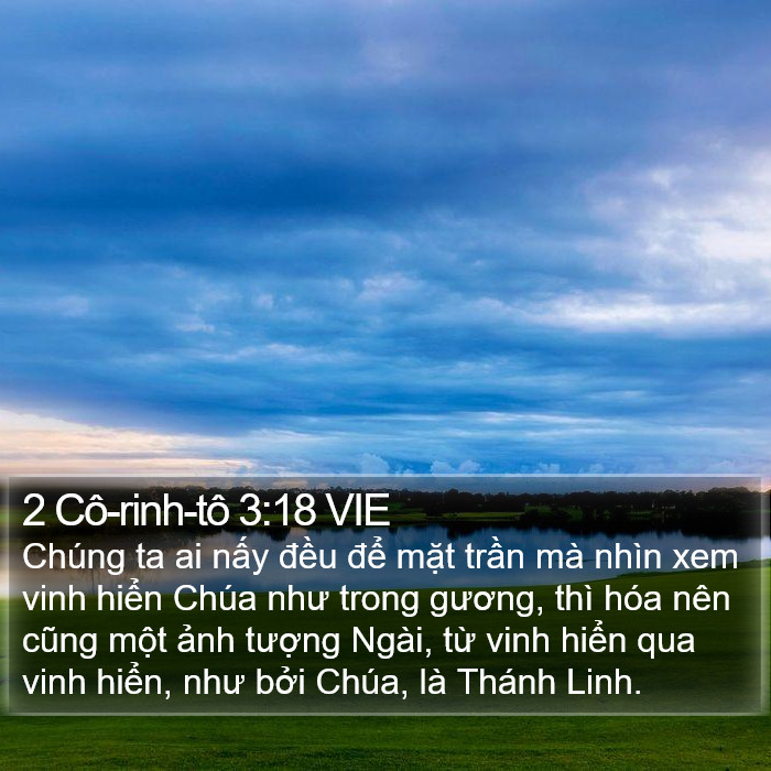 2 Cô-rinh-tô 3:18 VIE Bible Study