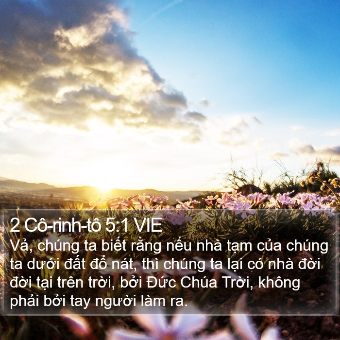 2 Cô-rinh-tô 5:1 VIE Bible Study