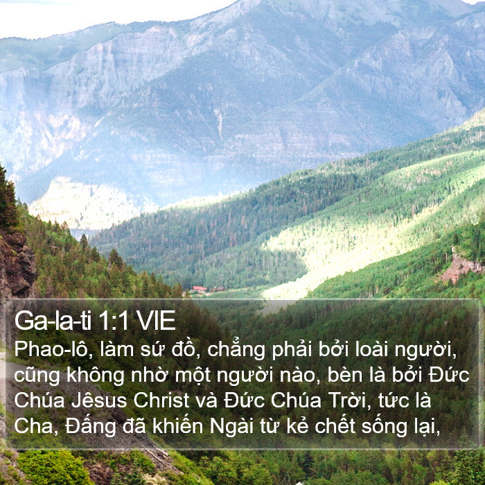 Ga-la-ti 1:1 VIE Bible Study