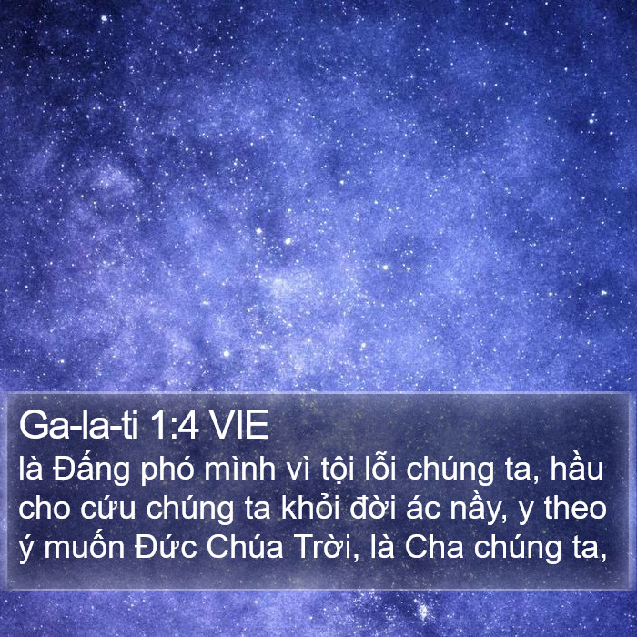 Ga-la-ti 1:4 VIE Bible Study