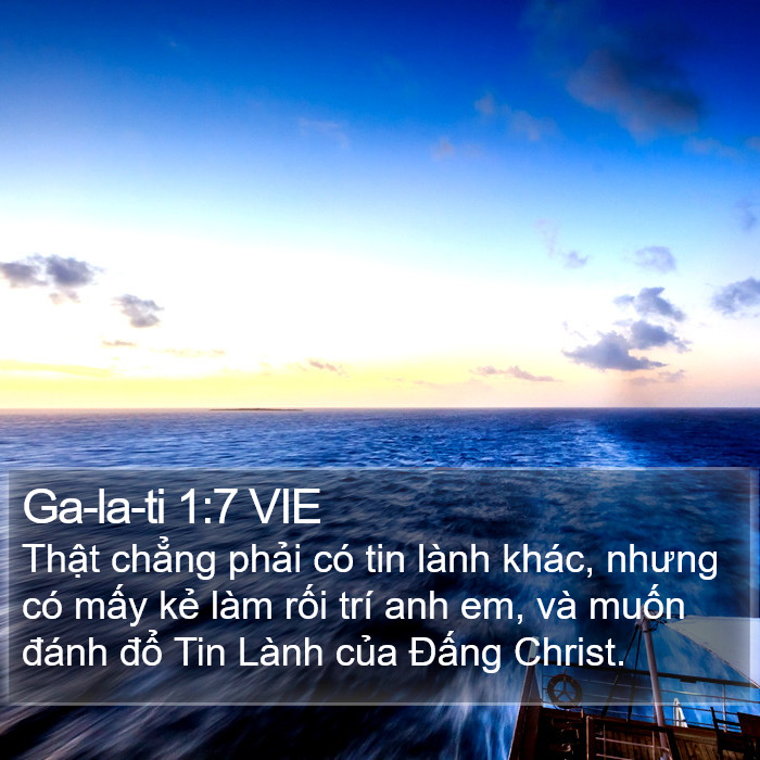 Ga-la-ti 1:7 VIE Bible Study