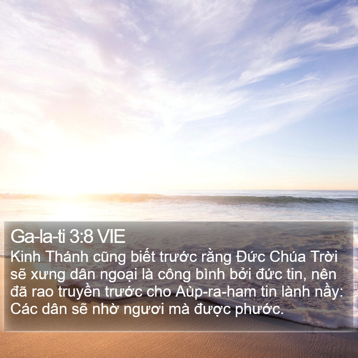 Ga-la-ti 3:8 VIE Bible Study