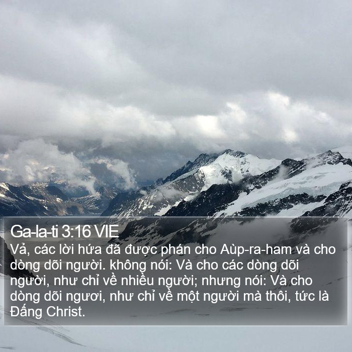 Ga-la-ti 3:16 VIE Bible Study