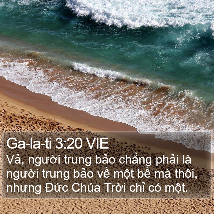 Ga-la-ti 3:20 VIE Bible Study