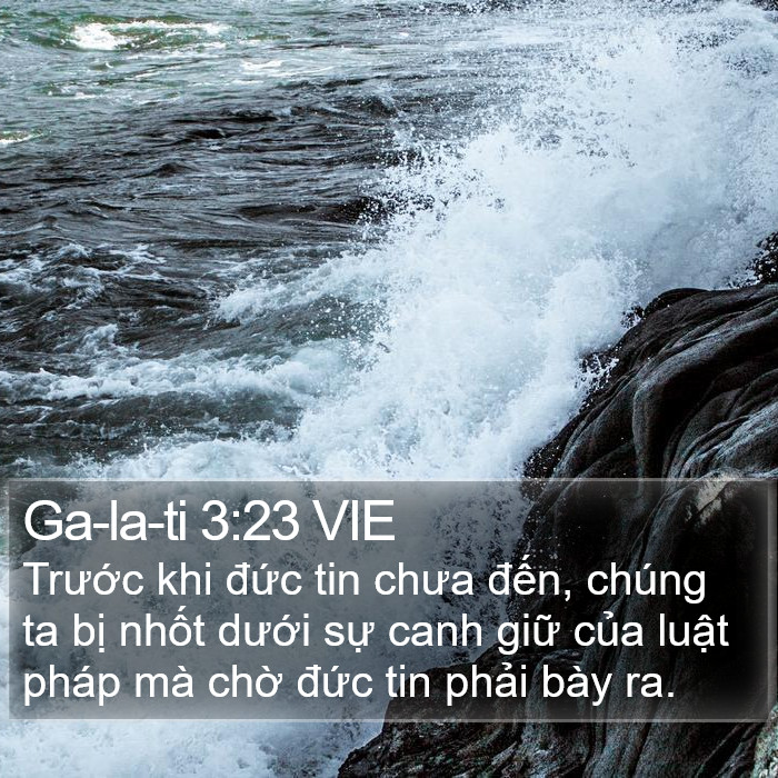 Ga-la-ti 3:23 VIE Bible Study