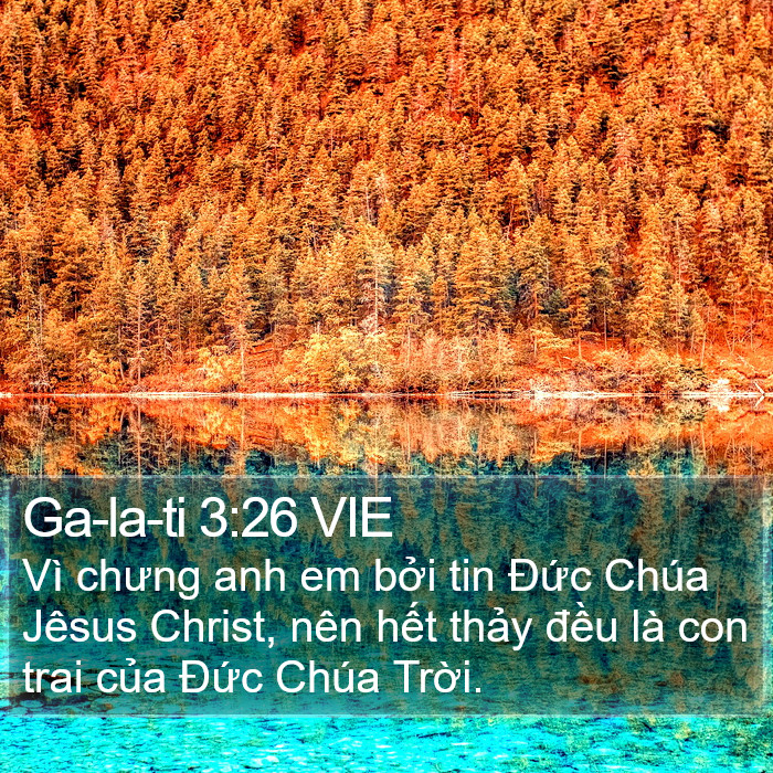 Ga-la-ti 3:26 VIE Bible Study