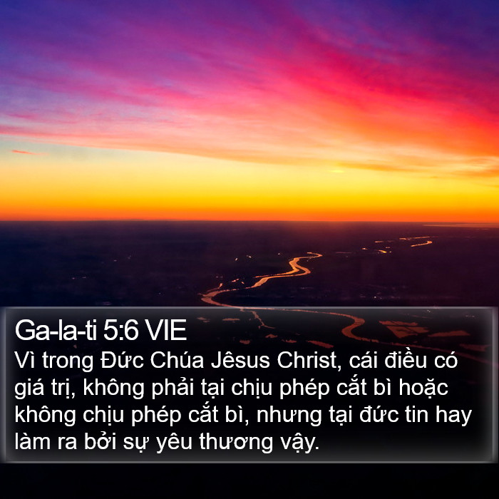 Ga-la-ti 5:6 VIE Bible Study