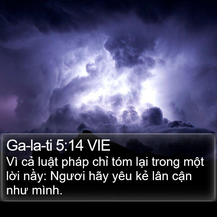 Ga-la-ti 5:14 VIE Bible Study