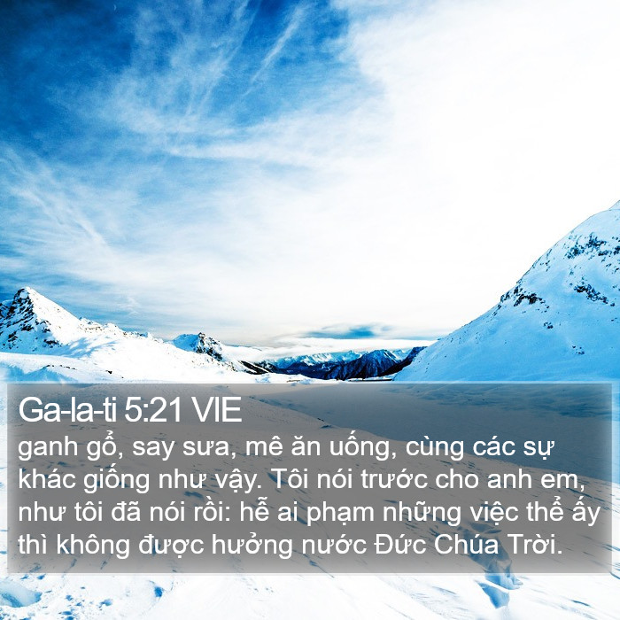 Ga-la-ti 5:21 VIE Bible Study