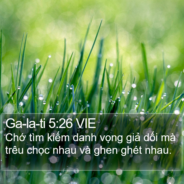 Ga-la-ti 5:26 VIE Bible Study