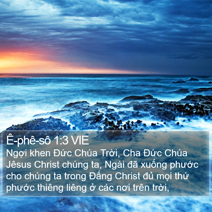 Ê-phê-sô 1:3 VIE Bible Study