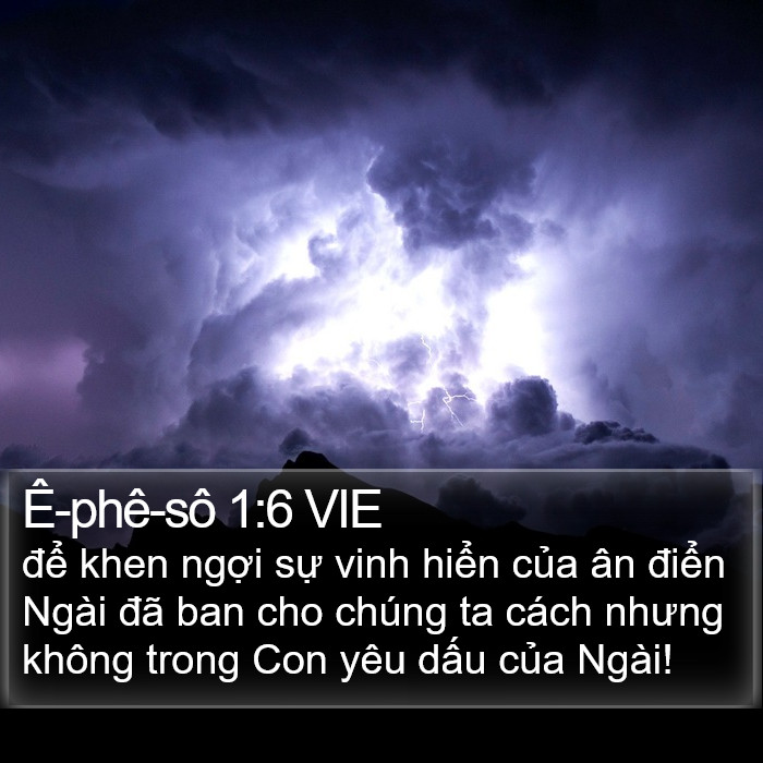 Ê-phê-sô 1:6 VIE Bible Study