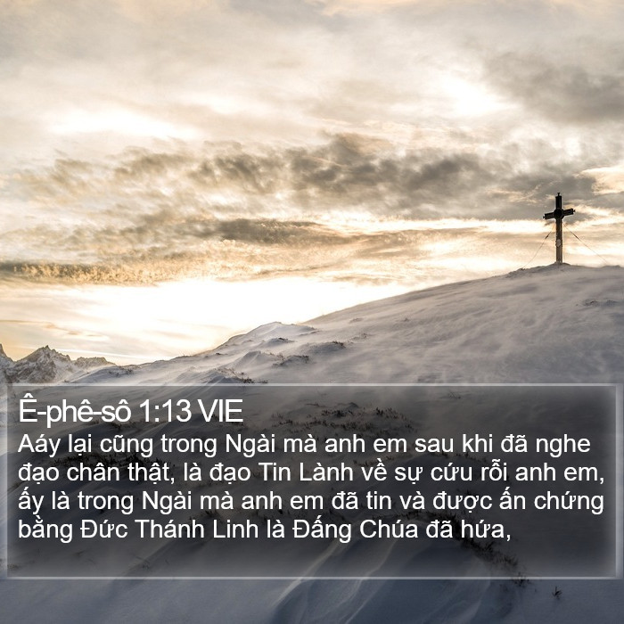 Ê-phê-sô 1:13 VIE Bible Study