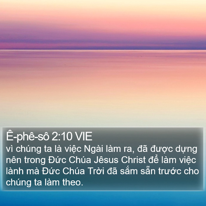 Ê-phê-sô 2:10 VIE Bible Study