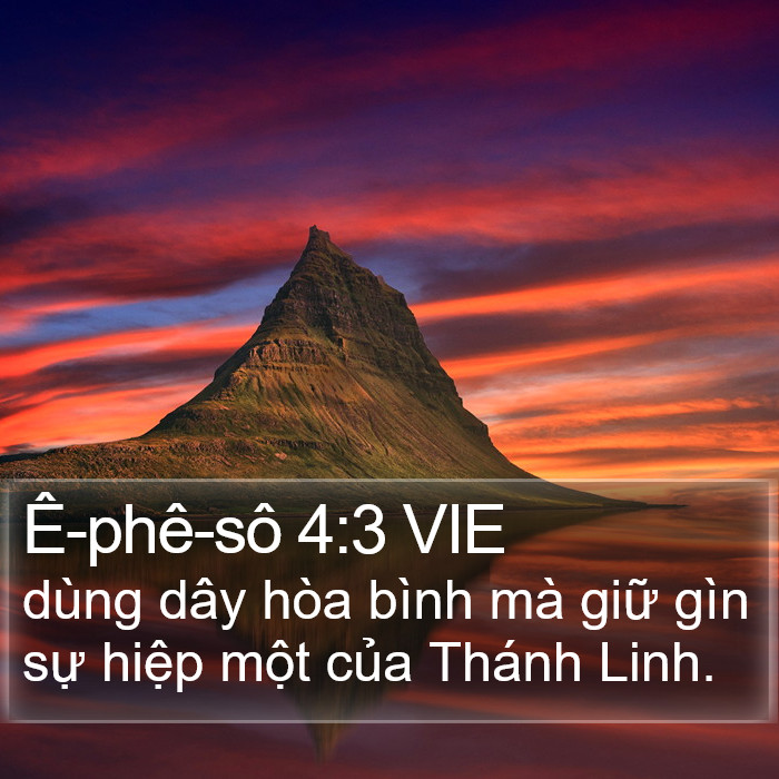 Ê-phê-sô 4:3 VIE Bible Study