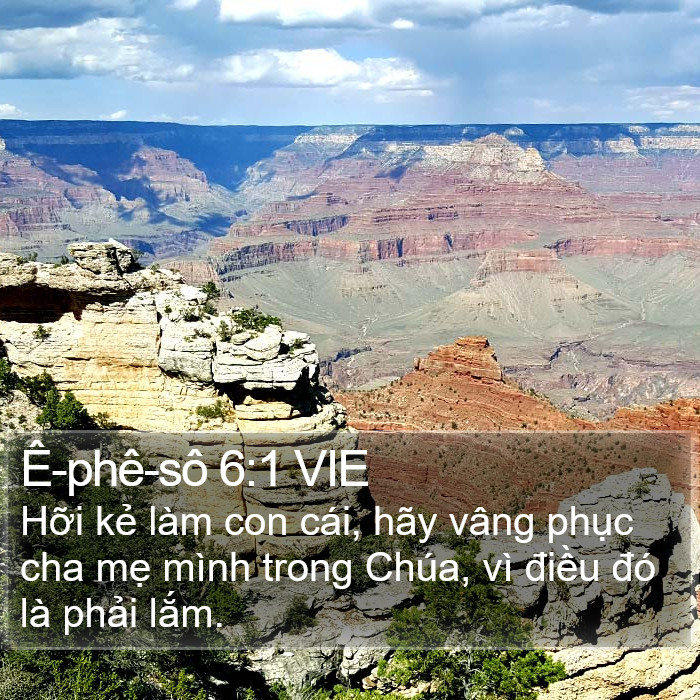 Ê-phê-sô 6:1 VIE Bible Study