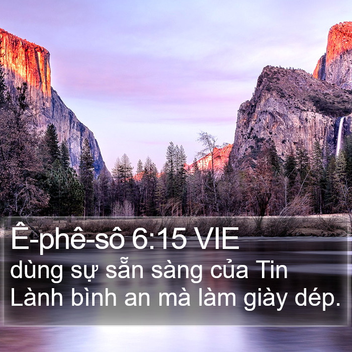 Ê-phê-sô 6:15 VIE Bible Study