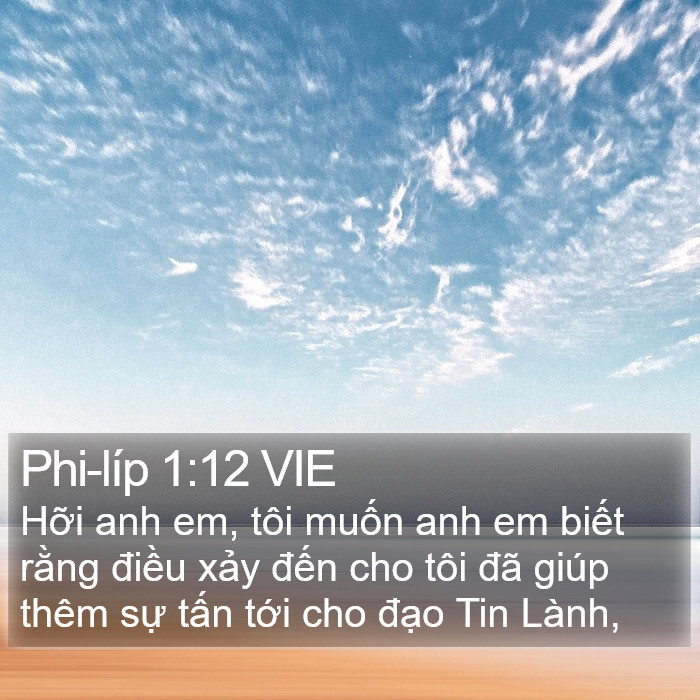 Phi-líp 1:12 VIE Bible Study