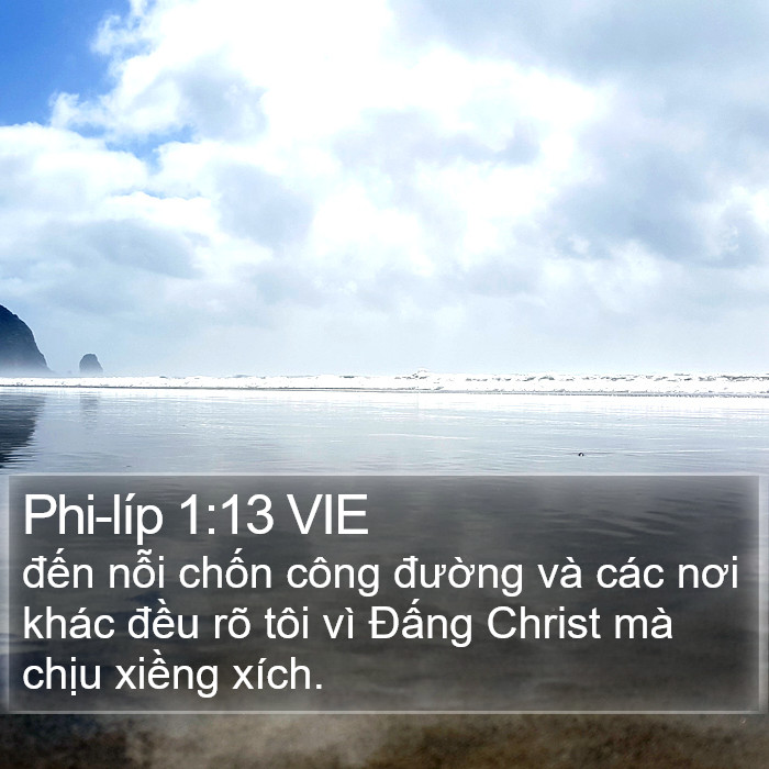 Phi-líp 1:13 VIE Bible Study