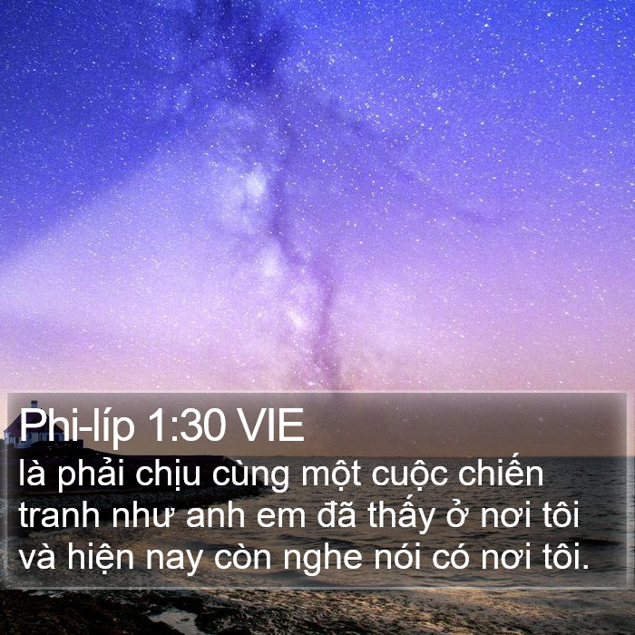 Phi-líp 1:30 VIE Bible Study