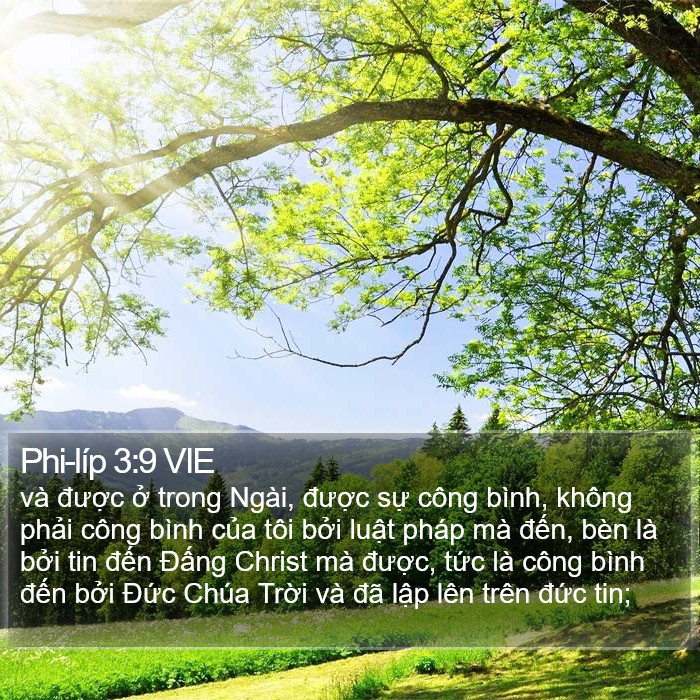 Phi-líp 3:9 VIE Bible Study