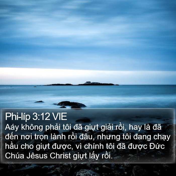 Phi-líp 3:12 VIE Bible Study