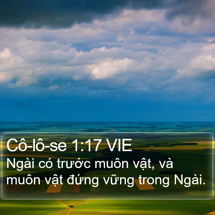 Cô-lô-se 1:17 VIE Bible Study