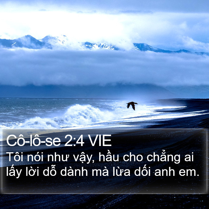 Cô-lô-se 2:4 VIE Bible Study