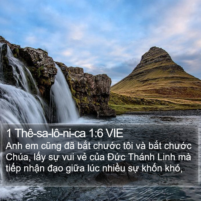 1 Thê-sa-lô-ni-ca 1:6 VIE Bible Study