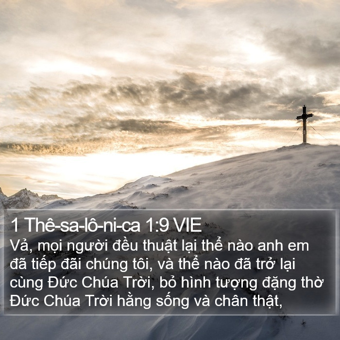 1 Thê-sa-lô-ni-ca 1:9 VIE Bible Study