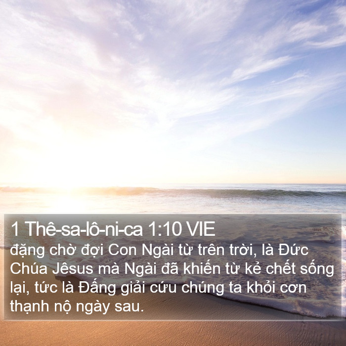 1 Thê-sa-lô-ni-ca 1:10 VIE Bible Study