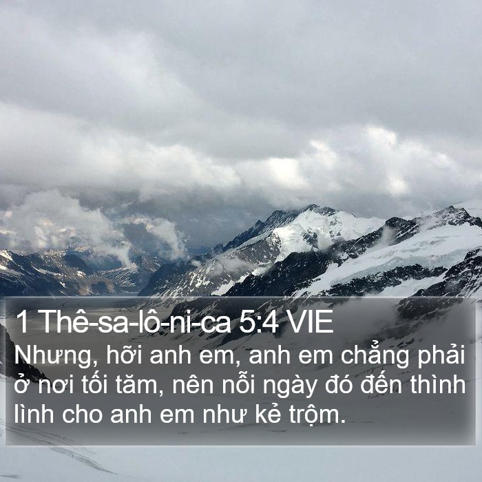 1 Thê-sa-lô-ni-ca 5:4 VIE Bible Study