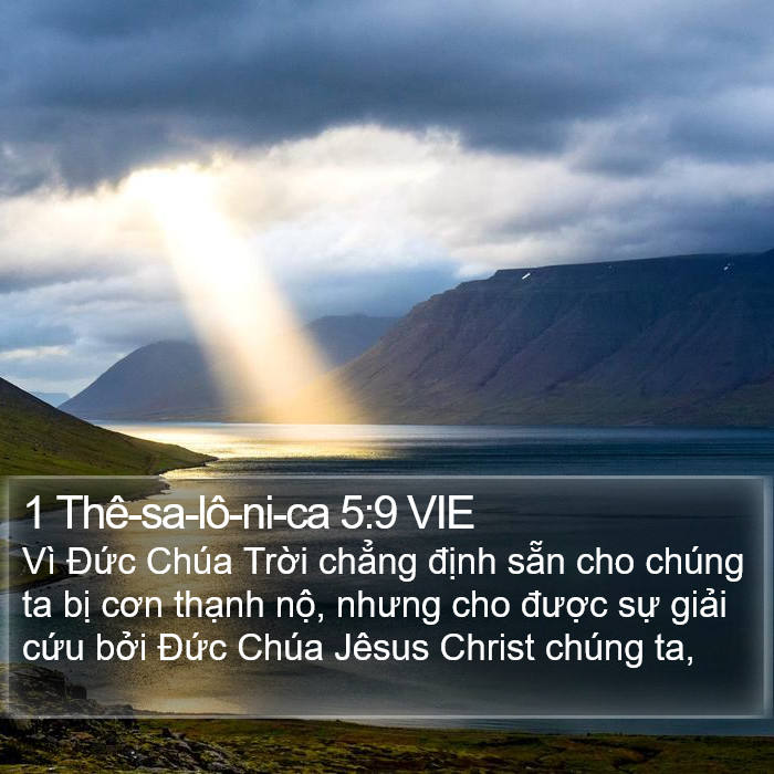 1 Thê-sa-lô-ni-ca 5:9 VIE Bible Study