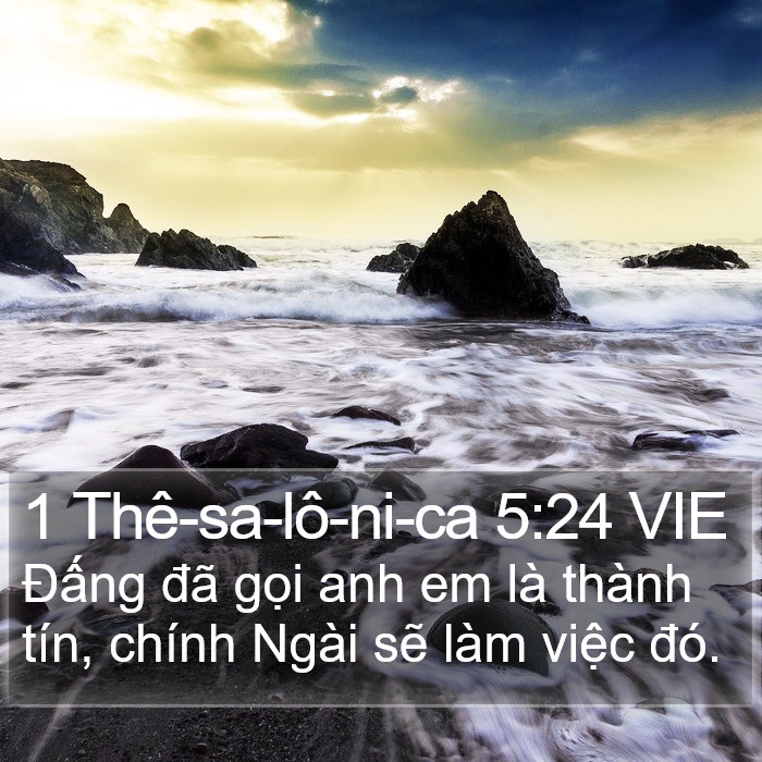 1 Thê-sa-lô-ni-ca 5:24 VIE Bible Study