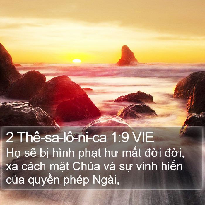 2 Thê-sa-lô-ni-ca 1:9 VIE Bible Study