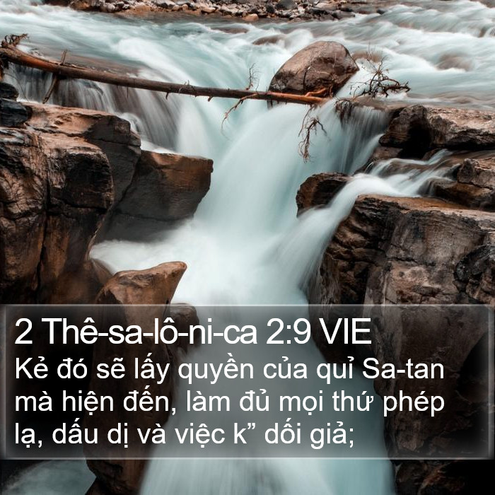 2 Thê-sa-lô-ni-ca 2:9 VIE Bible Study